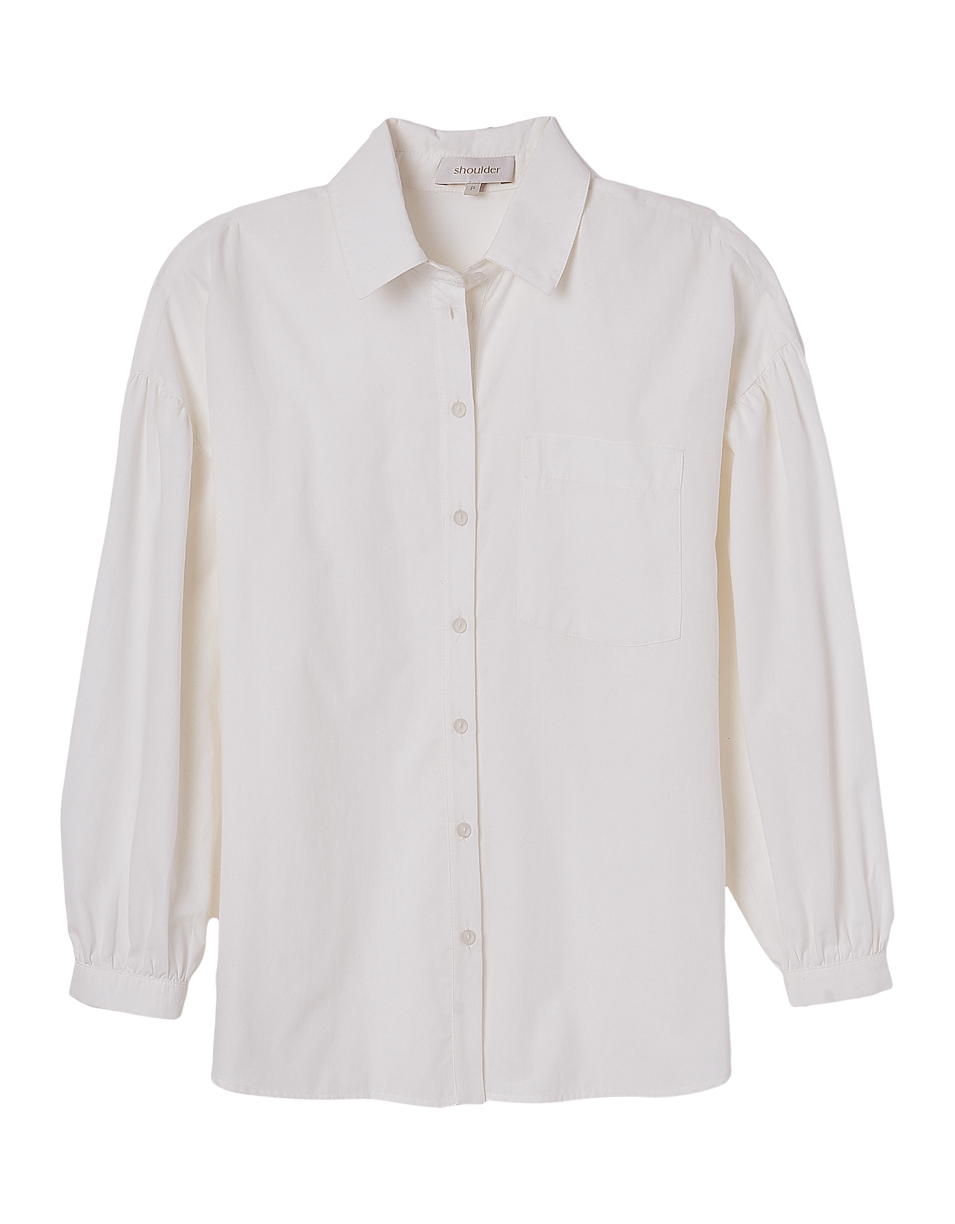 Camisa Ampla Manga Volumosa